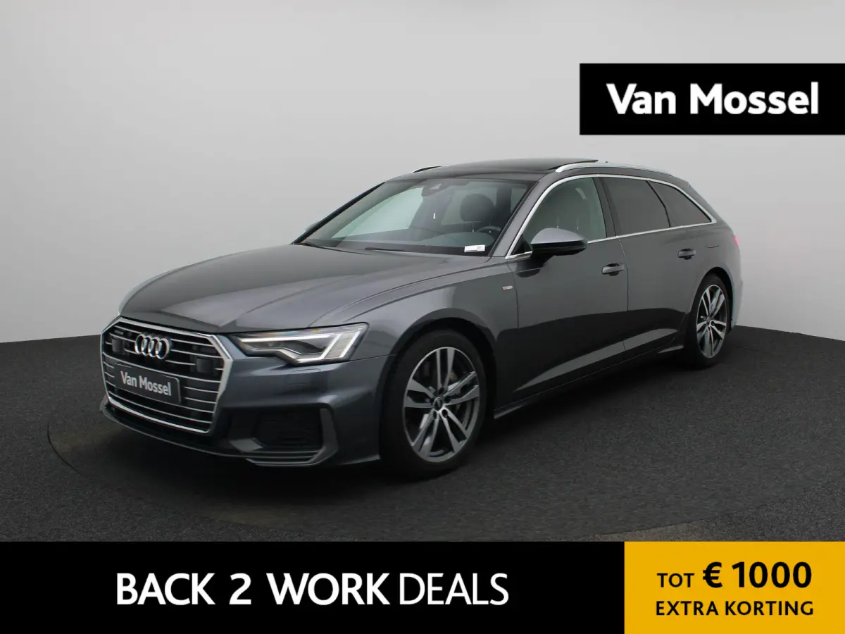 Advanced 50 TFSI e S tronic Quattro S-Line | Automaat | 300PK | 3X S-Line | Panoramadak | Trekhaak | Lederen Bekleding | Memory Seats | LED Koplampen | 19'' Lichtmetalen Velgen | Stoelverwar