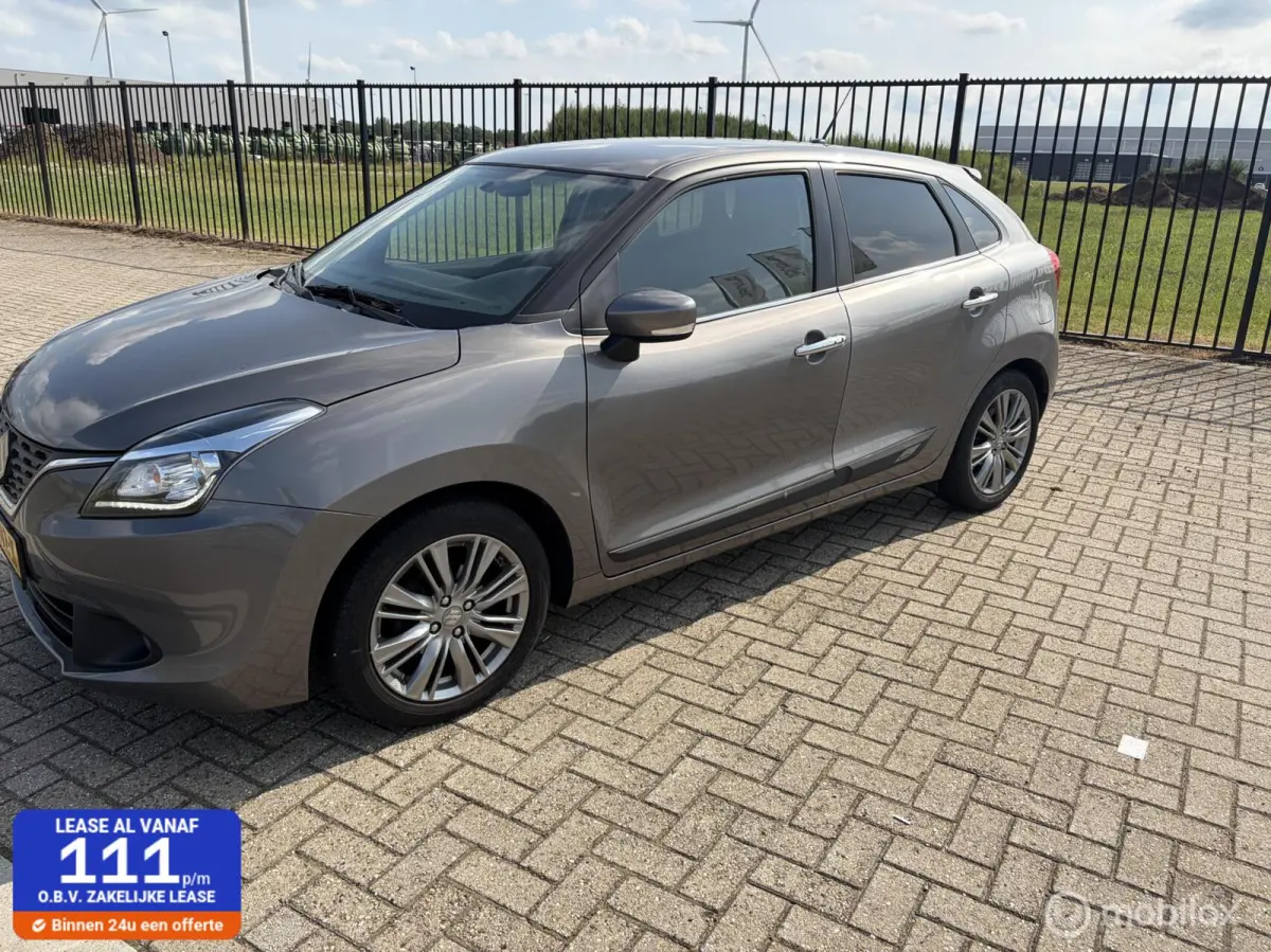 Suzuki Baleno 2016 Benzine Handgeschakeld leasen