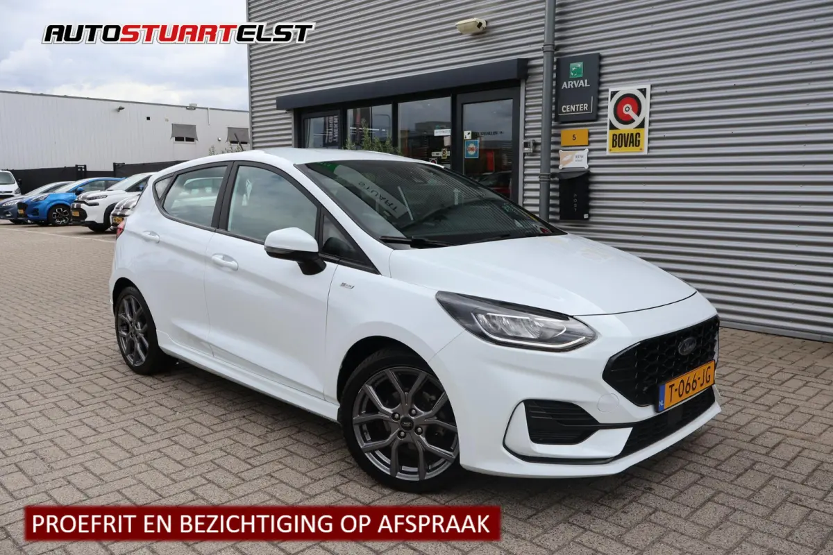 1.0 Hybrid ST-Line 1e Eigenaar | Volledig Onderh | NL-Auto | BTW | Carplay | Navi by app | Cruise | LED | Donkere Hemel | Keyless | DAB | PDC | Start/Stop | Hill-Hold