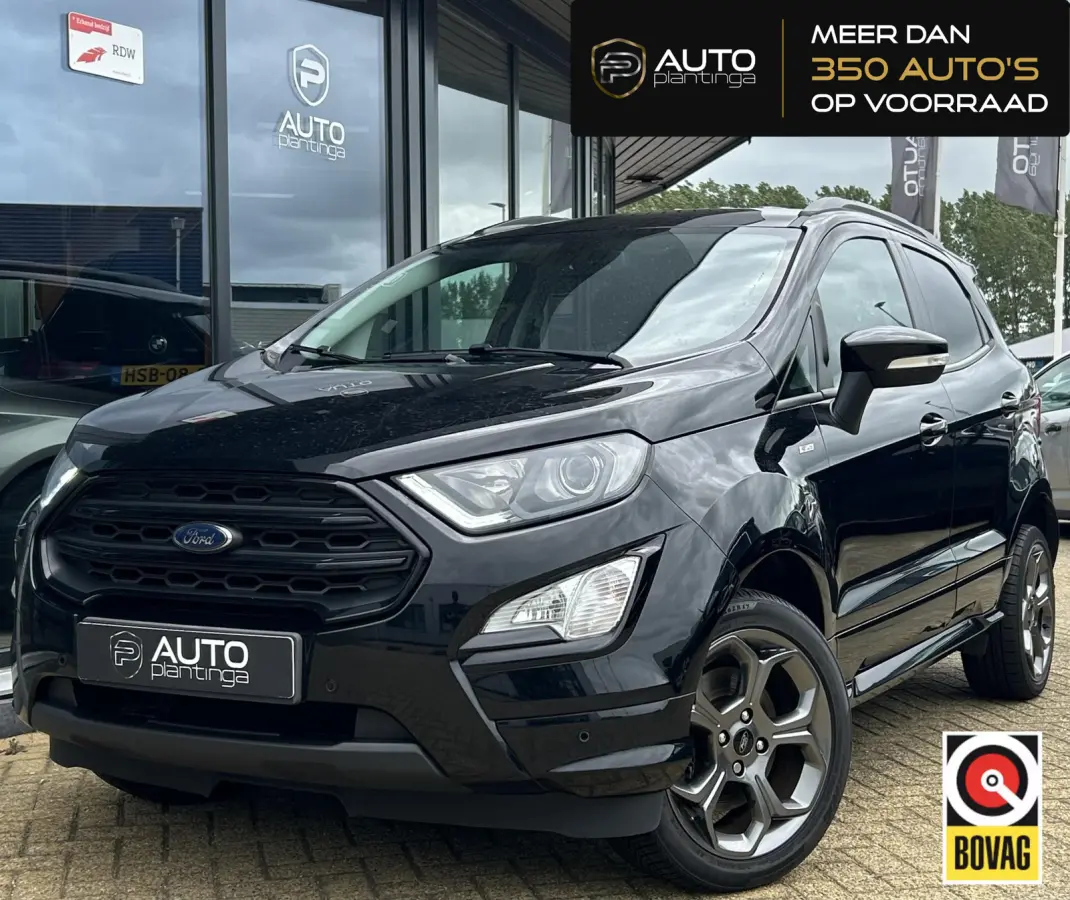 1.0 EcoBoost ST-Line Black 125PK | ZEER NETTE STAAT | BOMVOL | NIEUWE D-RIEM + BEURT | Achteruitrijcamera | Stoelverwarming | Stuurverwarming | Voorruitverwarming | Navigatie | Apple Carplay