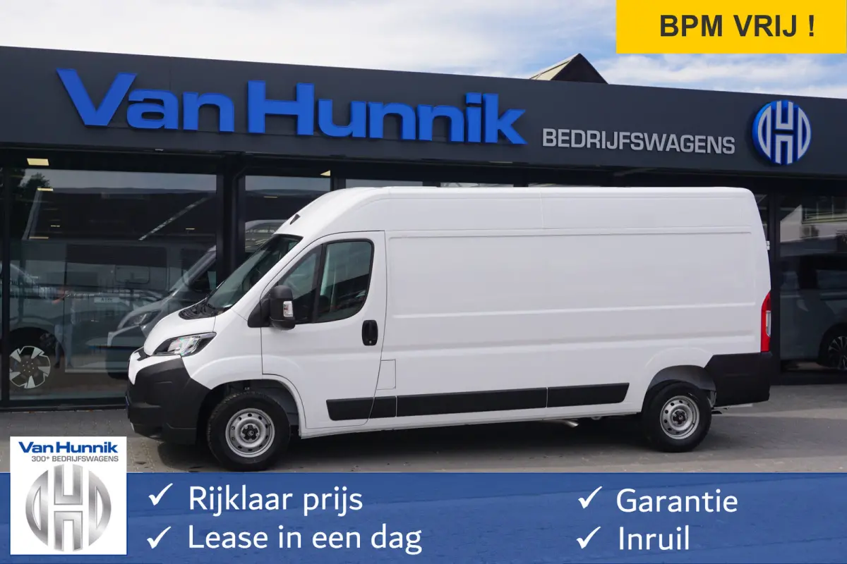 35 2.2 140PK L3H2 BPM VRIJ!! 10" Navi, Climate, Camera, 270º Deur!! NR. J439*