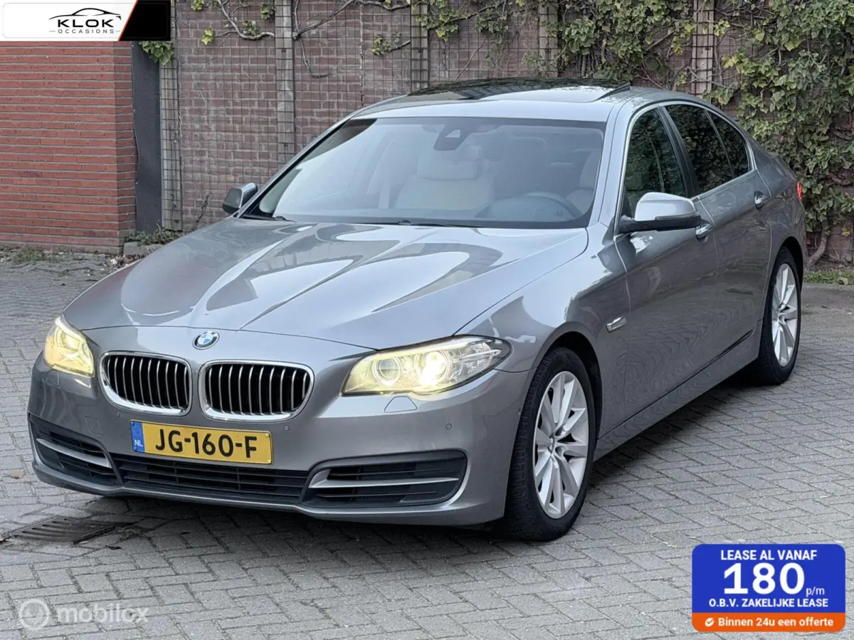BMW 5 Serie Sedan 2016 Benzine Automatisch leasen