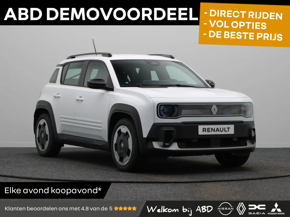 Renault e-tech evolution 150pk comfort range VAN | 1045 liter laadvolume | Perfect voor in de stad | Stoel- en stuurwielverwarming |