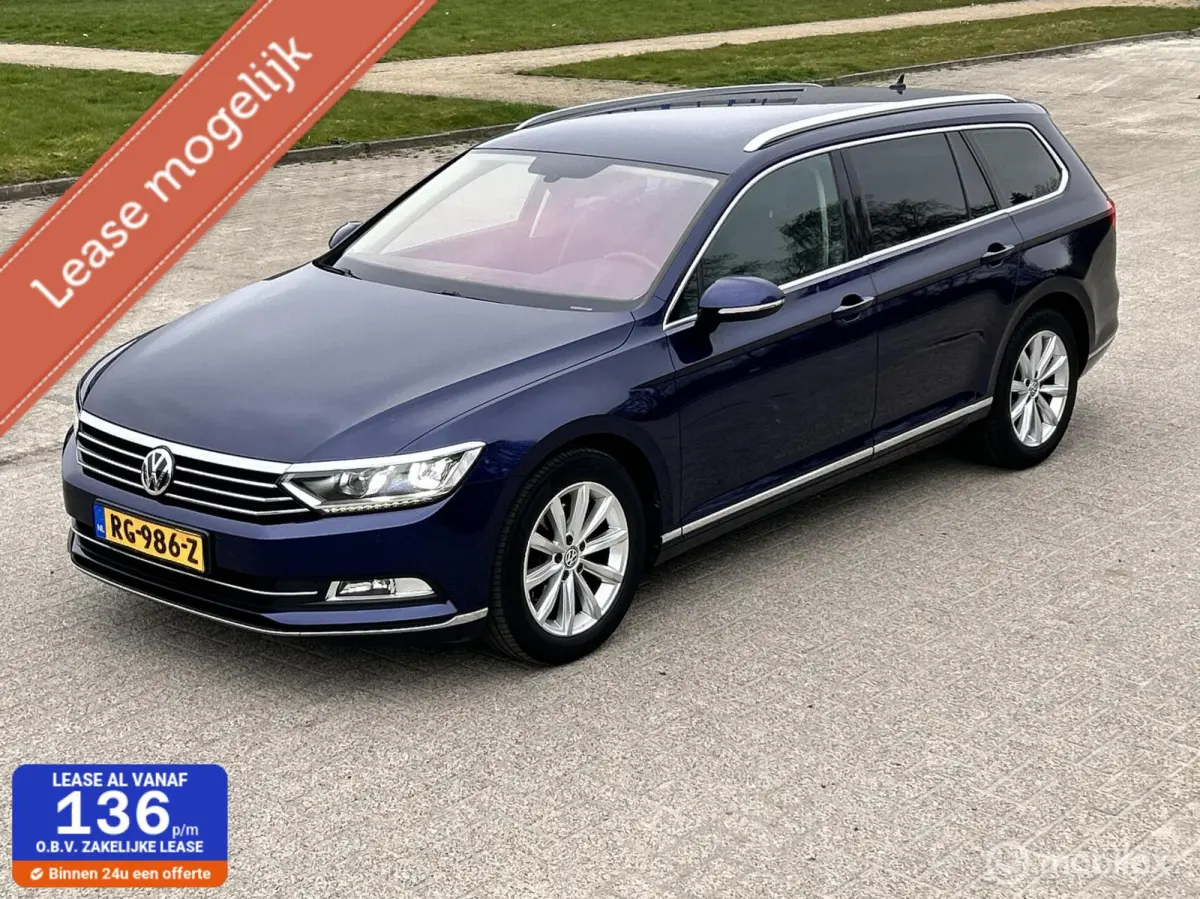 Volkswagen Passat Variant 2018 Benzine Automatisch leasen