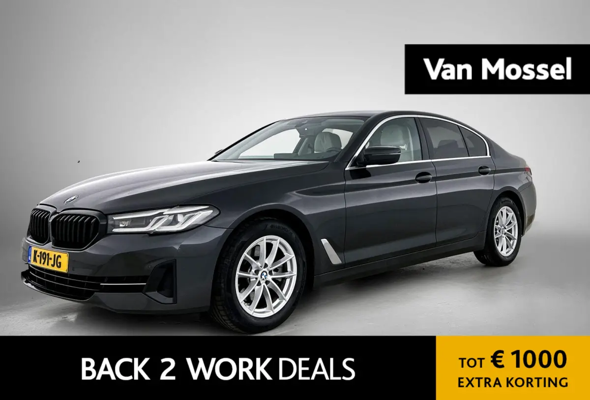 520i High Executive Edition | M- PAKKET SPORTSTUUR | STOELVERWARMING | STOELKOELING | MEMORY STOELEN | LEDEREN BEKLEDING | CRUISE CONTROL |