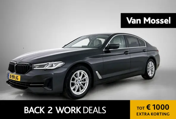 520i High Executive Edition | M- PAKKET SPORTSTUUR | STOELVERWARMING | STOELKOELING | MEMORY STOELEN | LEDEREN BEKLEDING | CRUISE CONTROL |