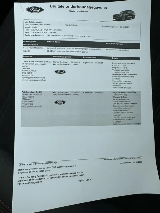 2.5 PHEV ST-Line X | Full Options | Panoramadak