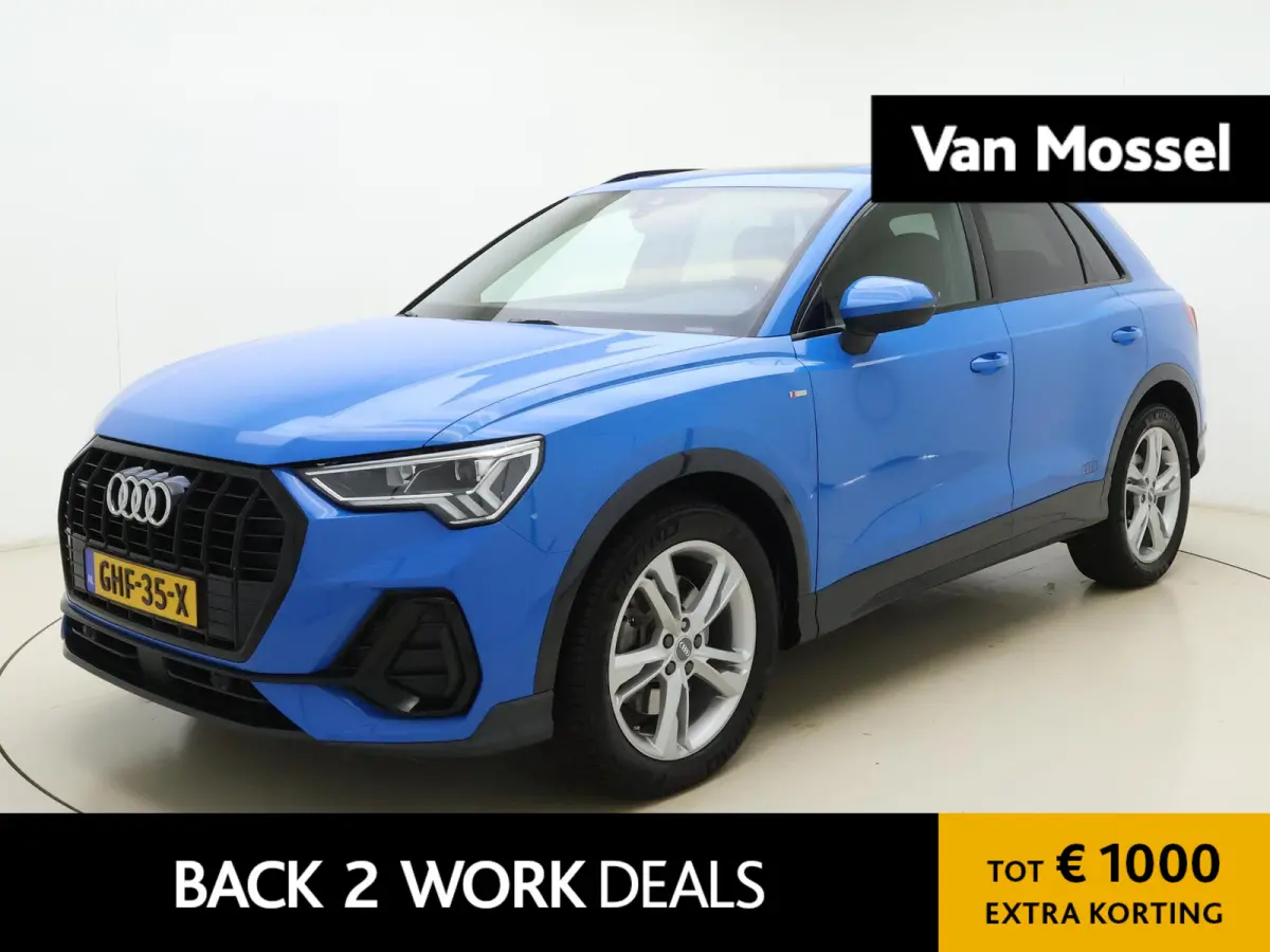 40 TFSI quattro S Line edition one | 190PK | Schuif/Kanteldak | Half Lederen Sportstoelen | Apple Carplay / Android Auto | Camera | Elektrische Kofferklep | Lichtmetalen Velgen |
