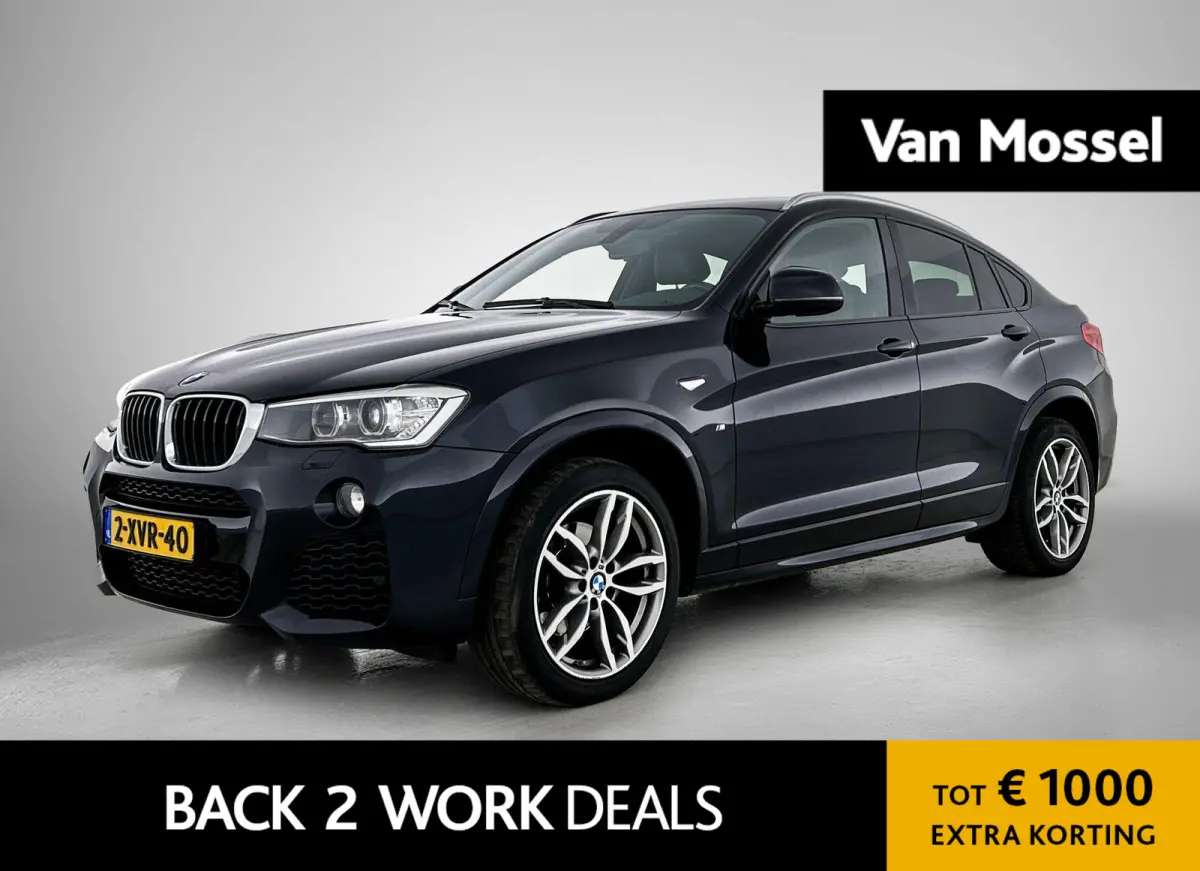 xDrive20i Executive | AUTOMAAT | TREKHAAK | M-PAKKET | NAVIGATIE | ACHTERUITRIJCAMERA | SPORTSTOELEN | TREKHAAK | ELEKTRISCHE ACHTERKLEP | CLIMATE CONTROL | CRUISE CONTROL | BI-XENON KOPLAMP