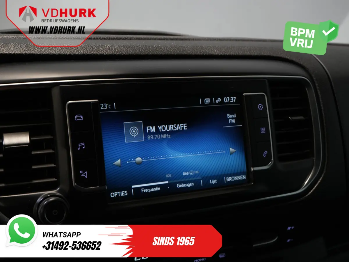 1.5 2x Schuifdeur/ Adapt.Cruise/ Head-up/ Standkachel/ Inrichting/ Stoelverw./ Carplay/ Camera/ Keyless/ Climate/ Trekhaak