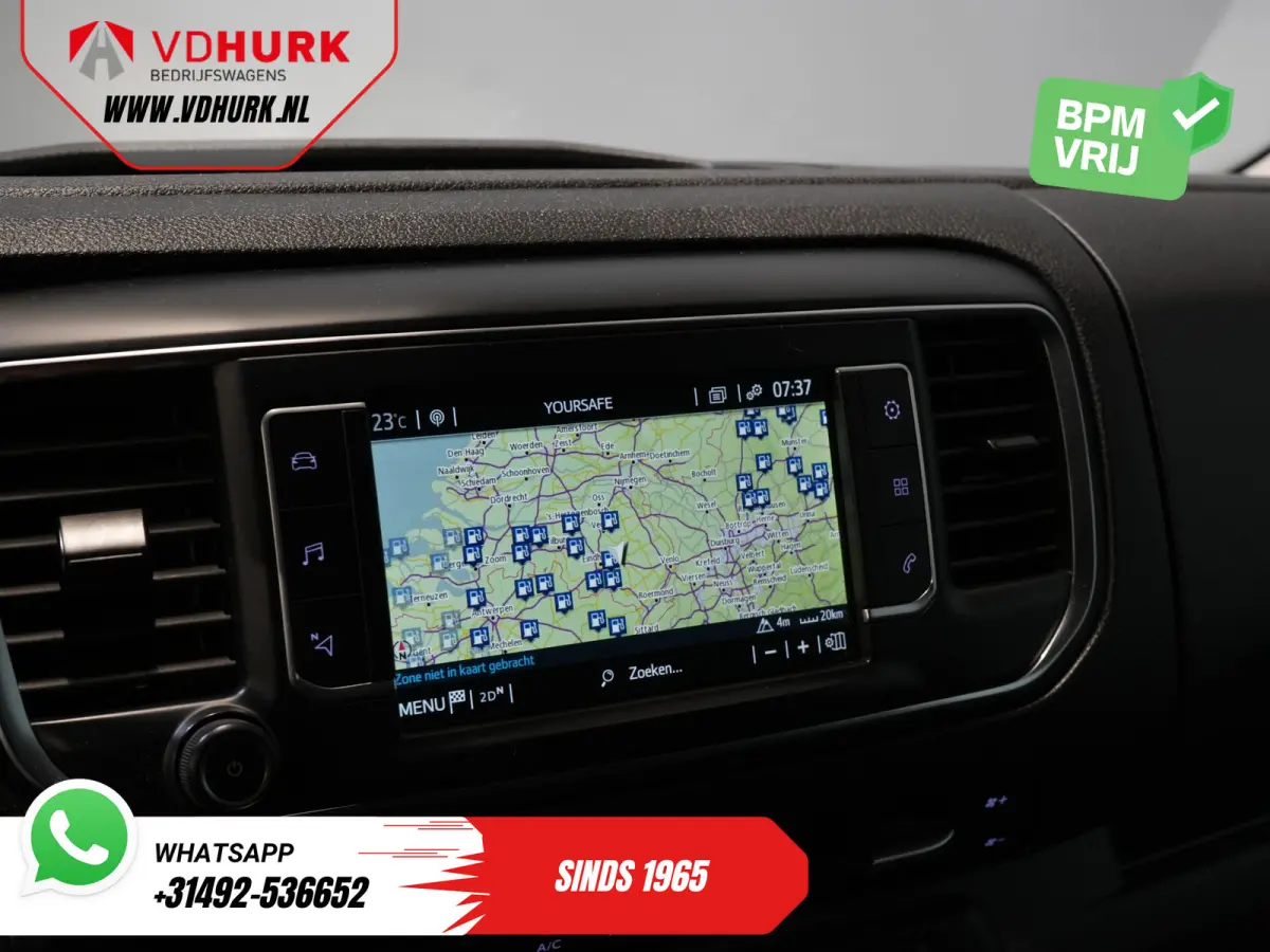 1.5 2x Schuifdeur/ Adapt.Cruise/ Head-up/ Standkachel/ Inrichting/ Stoelverw./ Carplay/ Camera/ Keyless/ Climate/ Trekhaak