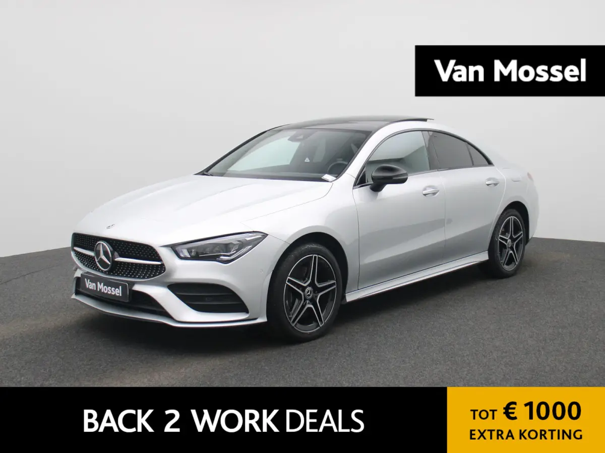 CLA 250 e AMG Line | PANORAMADAK | SFEERVERLICHTING | ACHTERUITRIJCAMERA | CRUISE CONTROL | BLUETOOTH |