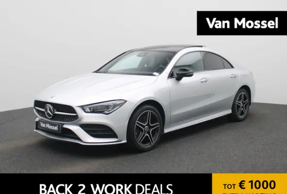 CLA 250 e AMG Line | PANORAMADAK | SFEERVERLICHTING | ACHTERUITRIJCAMERA | CRUISE CONTROL | BLUETOOTH |