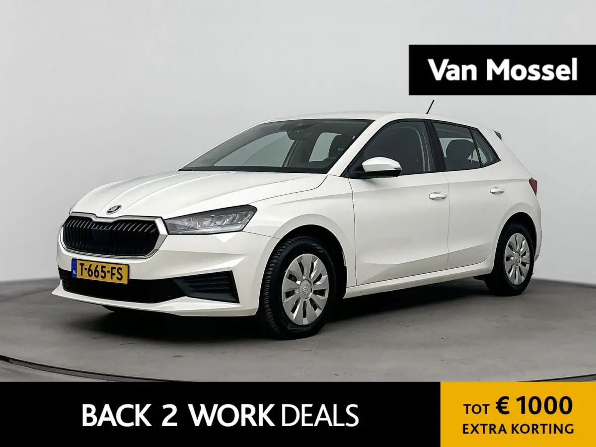 Škoda Fabia 2023 Benzine Handgeschakeld leasen