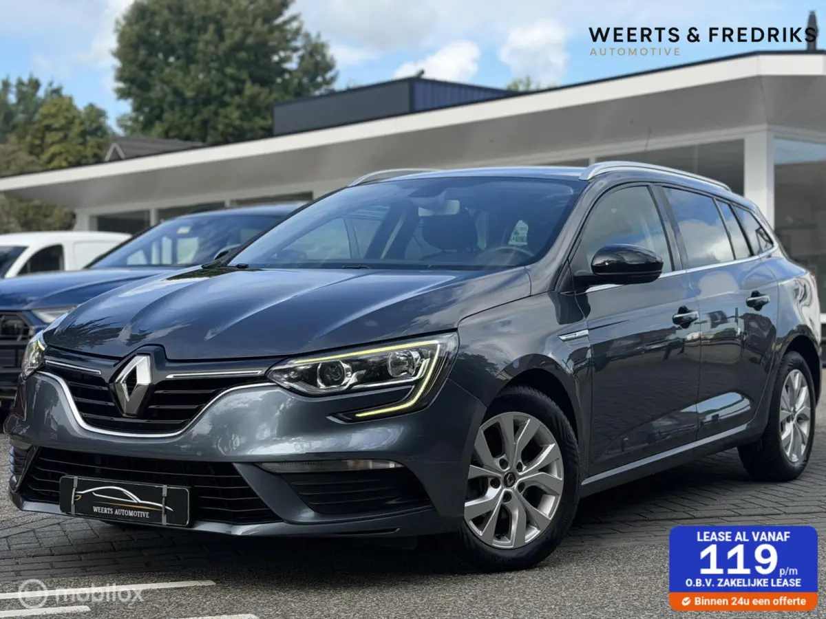 Renault Mégane Estate 2019 Benzine Handgeschakeld leasen