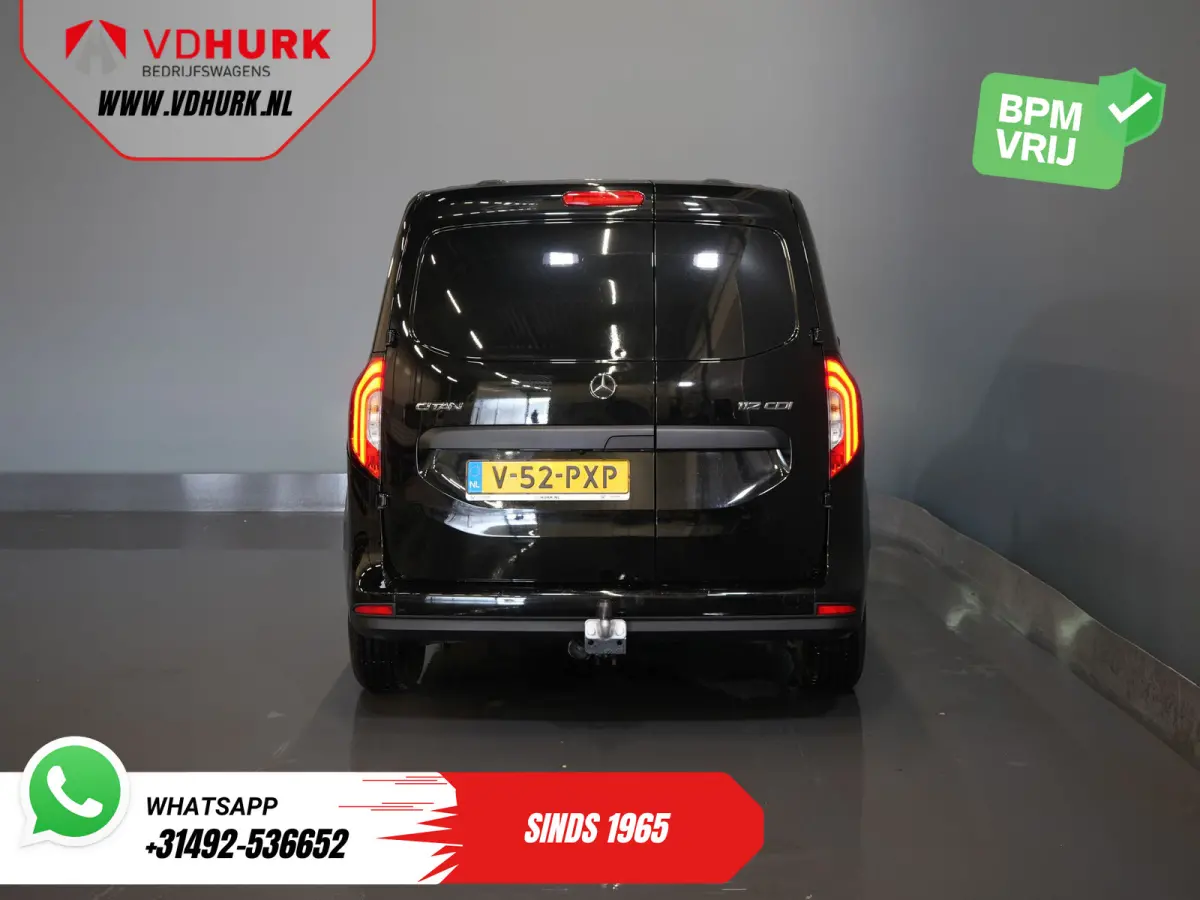 112 CDI Pro Aut. Led/ Carplay/ Camera/ Climate/ Cruise/ Stoelverw./ Trekhaak