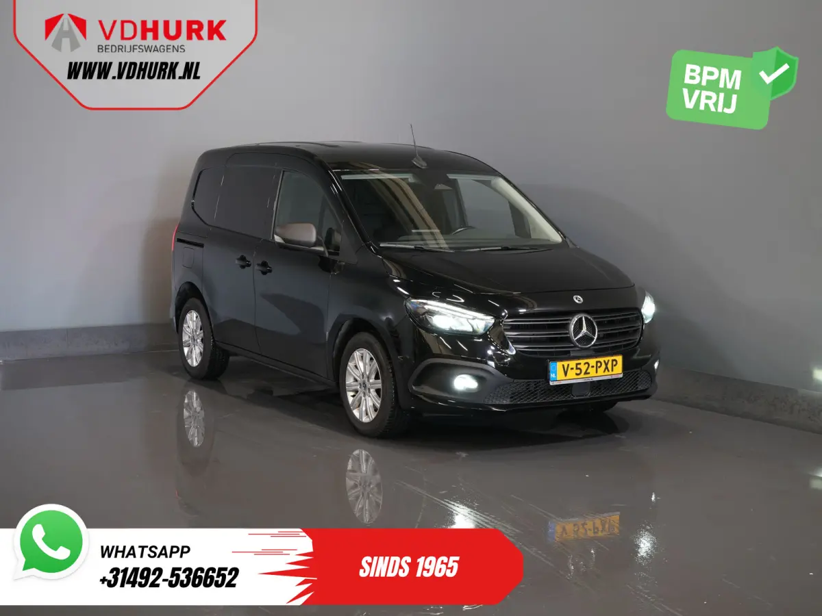 112 CDI Pro Aut. Led/ Carplay/ Camera/ Climate/ Cruise/ Stoelverw./ Trekhaak