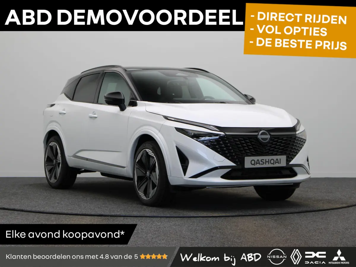 158pk MHEV Xtronic N-Design | Panoramadak | Stoel, stuur en voorruitverwarming | Elektrische Best. Stoel met geheugen | Headup-display | Elektrische achterklep |