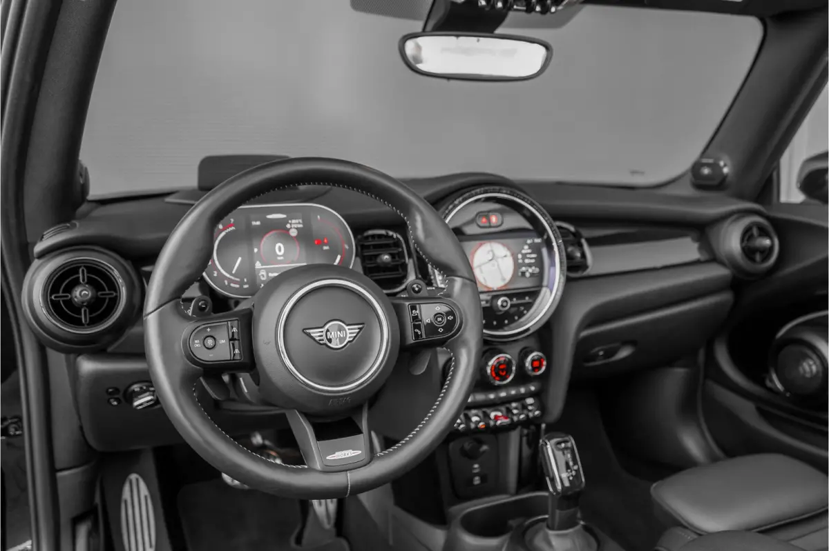 Mini 2.0 John Works HUD H&K ACC Stuurwielverw Camera 18"