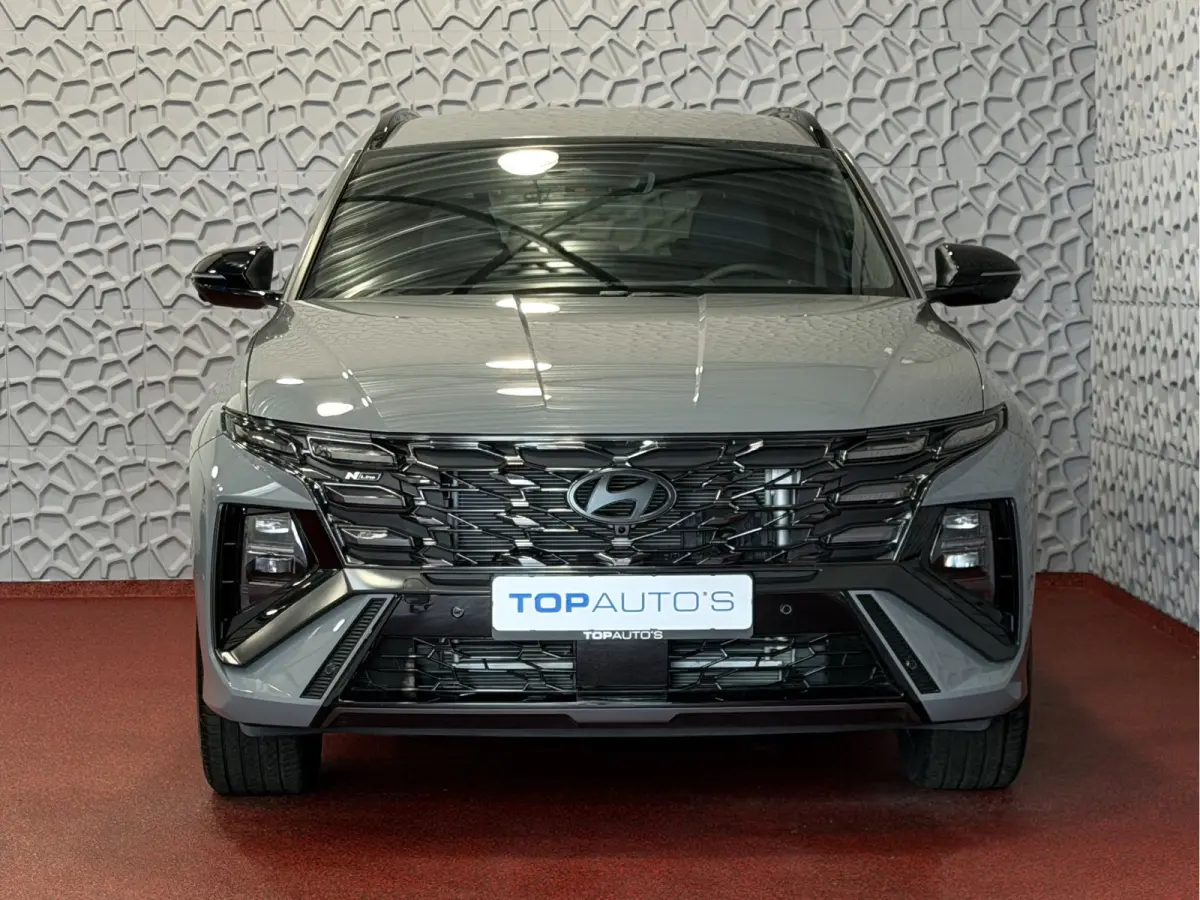 NIEUWE AUTO 1.6 T-GDI PHEV N-LINE 360.CAMERA ELEK.KLEP ELEK.STOEL/GEHEUGEN VERWARMD/KOELING SUBWFR 19"LMV ZWARTE HEMEL STUURVERW. PLUG IN HYBRIDE