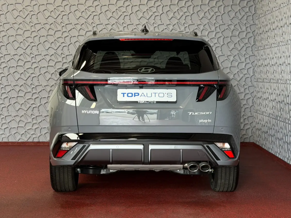 NIEUWE AUTO 1.6 T-GDI PHEV N-LINE 360.CAMERA ELEK.KLEP ELEK.STOEL/GEHEUGEN VERWARMD/KOELING SUBWFR 19"LMV ZWARTE HEMEL STUURVERW. PLUG IN HYBRIDE