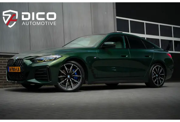 430i 245 pk Business Edition Plus M-Sportpakket / Sanremo-Groen/ Pano-Dak/ Leder/ Laser/ Sport-Stoelen/ Stoel.Verw/ Head-Up/ Camera/ Trekhaak/ 18''LMV