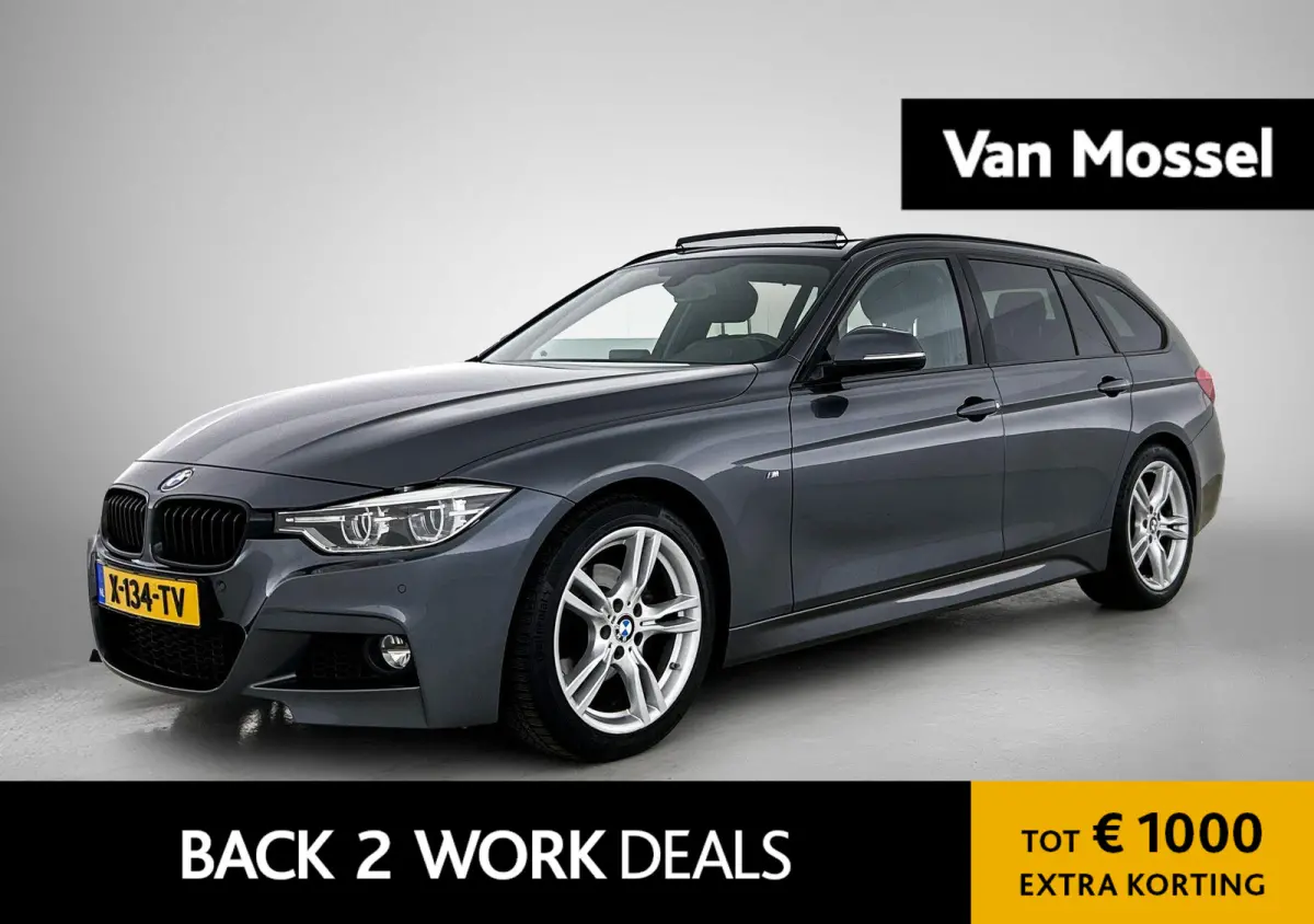 318i M Sport Edition | AUTOMAAT | PANORAMADAK | LEDEREN BEKLEDING | TREKHAAK | CRUISE CONTROL | CLIMATE CONTROL | ELEKTRISCHE KOFFERKLEP |