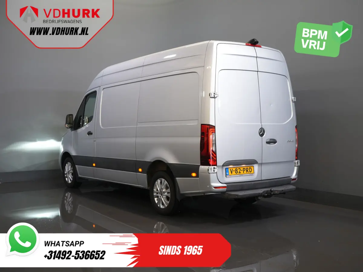 316 2.2 CDI Aut. L2H2 LED/ Standkachel/ 10,25”MBUX/ Gev.Stoel/ Stoelverw./ 360 Camera/ Climate/ 270Gr.Deuren/ Navi/ Cruise/ 17”LMV/ PDC/ Trekhaak