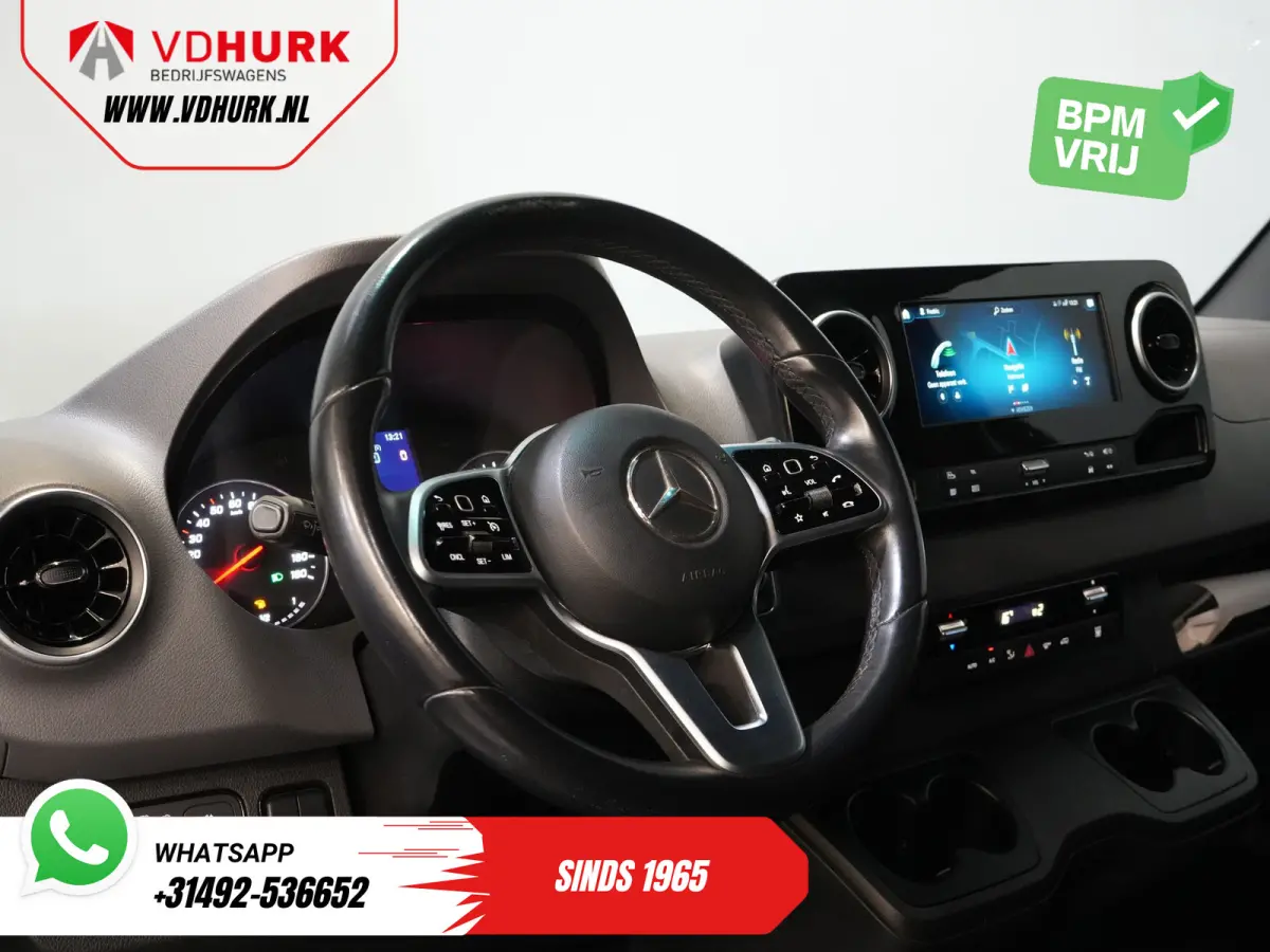 316 2.2 CDI Aut. L2H2 LED/ Standkachel/ 10,25”MBUX/ Gev.Stoel/ Stoelverw./ 360 Camera/ Climate/ 270Gr.Deuren/ Navi/ Cruise/ 17”LMV/ PDC/ Trekhaak