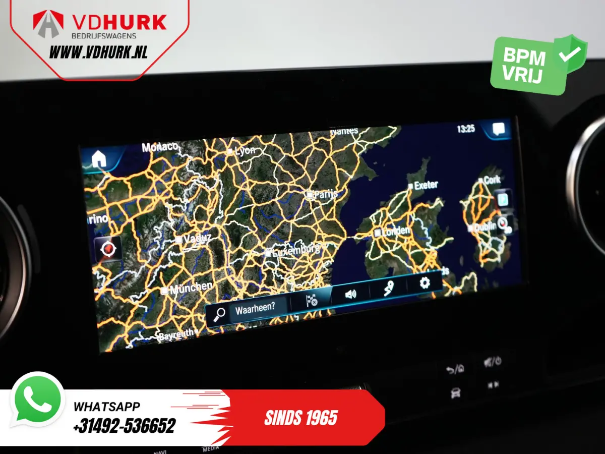 316 2.2 CDI Aut. L2H2 LED/ Standkachel/ 10,25”MBUX/ Gev.Stoel/ Stoelverw./ 360 Camera/ Climate/ 270Gr.Deuren/ Navi/ Cruise/ 17”LMV/ PDC/ Trekhaak