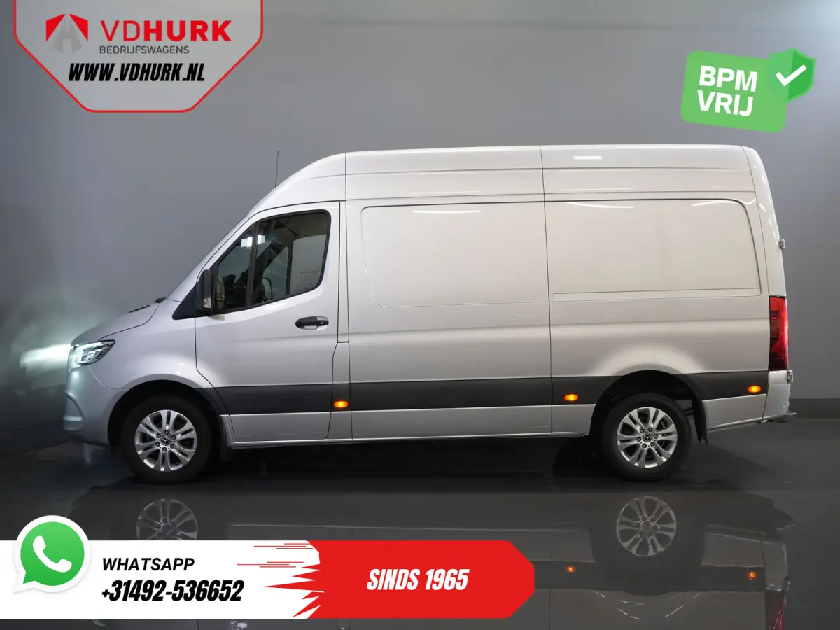 316 2.2 CDI Aut. L2H2 LED/ Standkachel/ 10,25”MBUX/ Gev.Stoel/ Stoelverw./ 360 Camera/ Climate/ 270Gr.Deuren/ Navi/ Cruise/ 17”LMV/ PDC/ Trekhaak