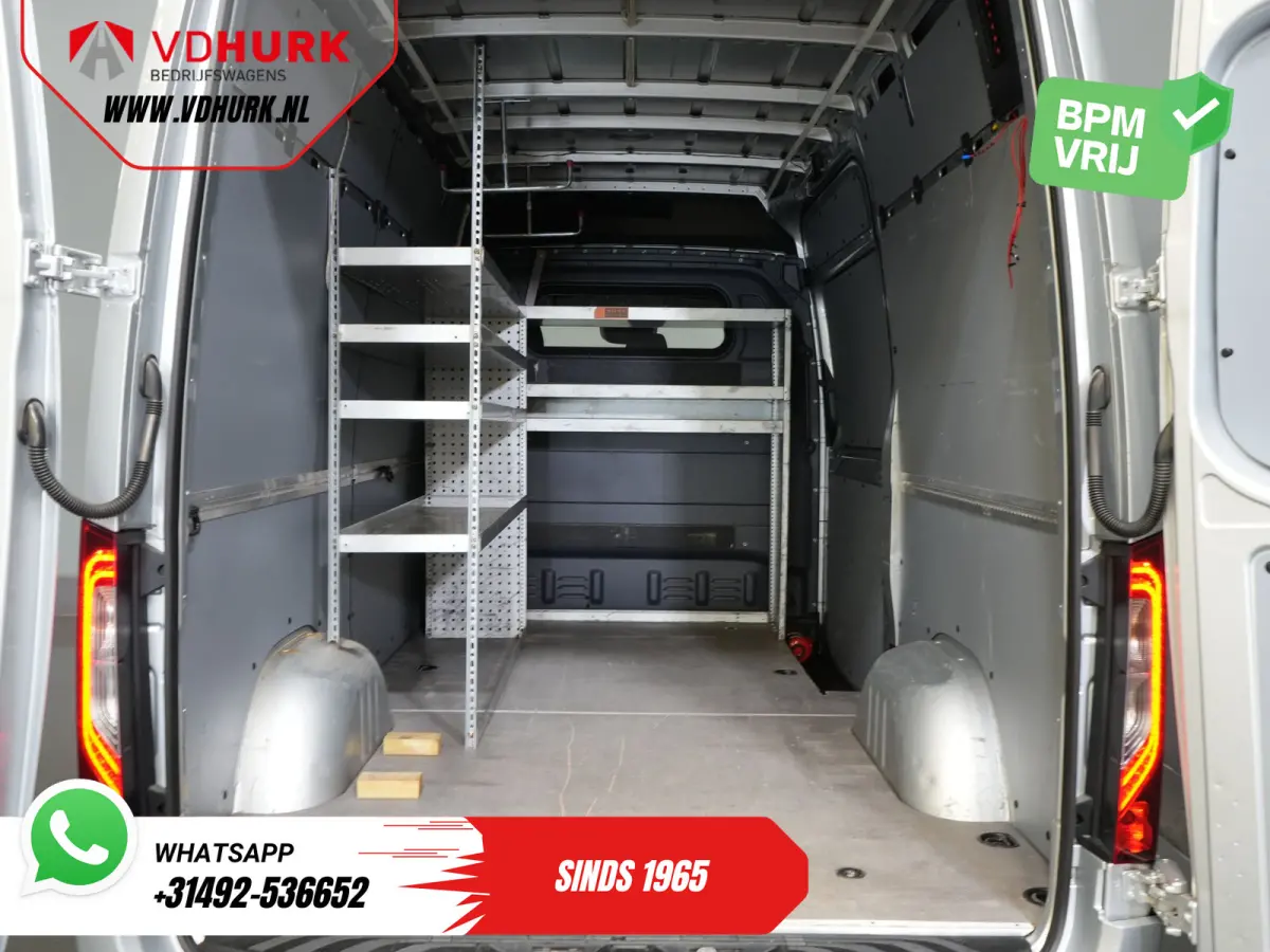 316 2.2 CDI Aut. L2H2 LED/ Standkachel/ 10,25”MBUX/ Gev.Stoel/ Stoelverw./ 360 Camera/ Climate/ 270Gr.Deuren/ Navi/ Cruise/ 17”LMV/ PDC/ Trekhaak