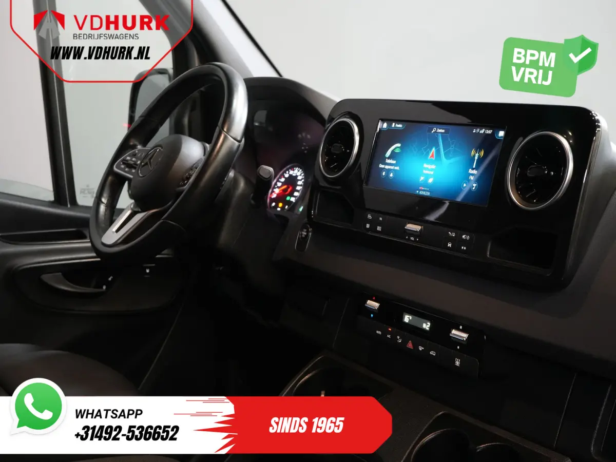 316 2.2 CDI Aut. L2H2 LED/ Standkachel/ 10,25”MBUX/ Gev.Stoel/ Stoelverw./ 360 Camera/ Climate/ 270Gr.Deuren/ Navi/ Cruise/ 17”LMV/ PDC/ Trekhaak
