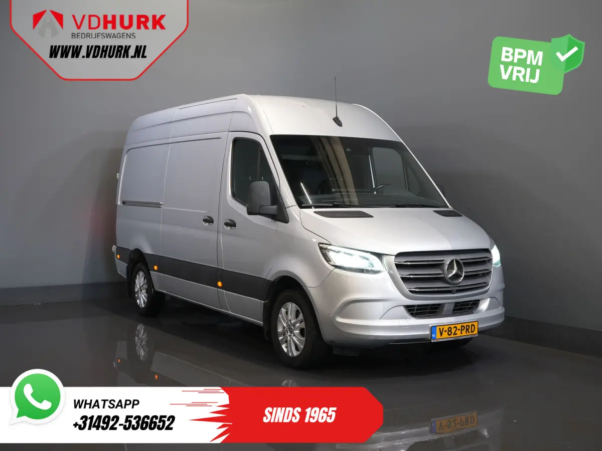 316 2.2 CDI Aut. L2H2 LED/ Standkachel/ 10,25”MBUX/ Gev.Stoel/ Stoelverw./ 360 Camera/ Climate/ 270Gr.Deuren/ Navi/ Cruise/ 17”LMV/ PDC/ Trekhaak