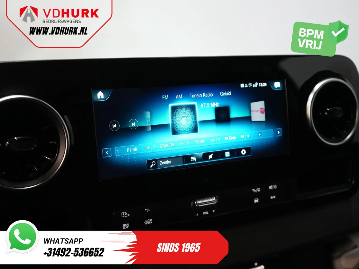 316 2.2 CDI Aut. L2H2 LED/ Standkachel/ 10,25”MBUX/ Gev.Stoel/ Stoelverw./ 360 Camera/ Climate/ 270Gr.Deuren/ Navi/ Cruise/ 17”LMV/ PDC/ Trekhaak