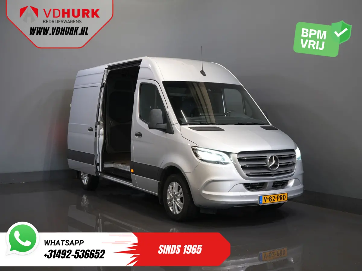 316 2.2 CDI Aut. L2H2 LED/ Standkachel/ 10,25”MBUX/ Gev.Stoel/ Stoelverw./ 360 Camera/ Climate/ 270Gr.Deuren/ Navi/ Cruise/ 17”LMV/ PDC/ Trekhaak