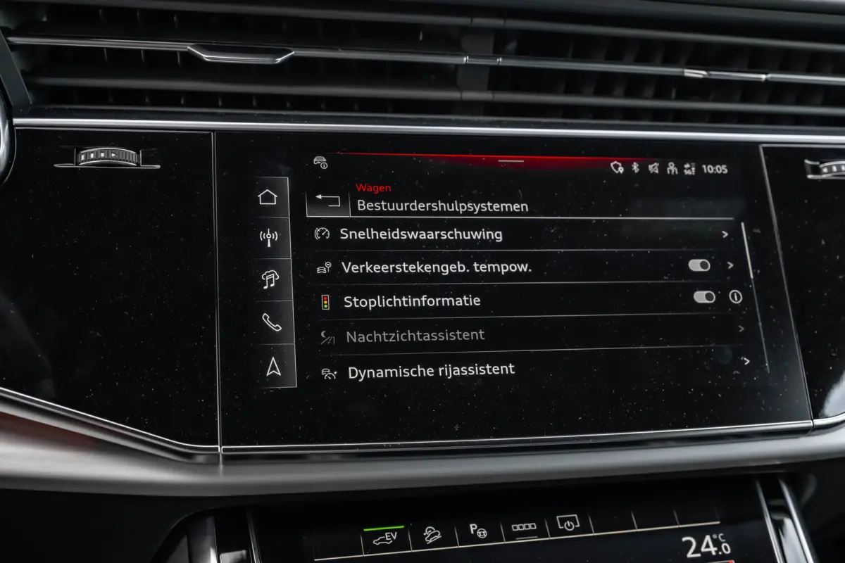 55 TFSI e quattro Pro Line S 394PK | Trekhaak | 4-wielsturing | Panorama Dak | B&O | Nachtzicht | 360 Camera | Sfeerverlichting