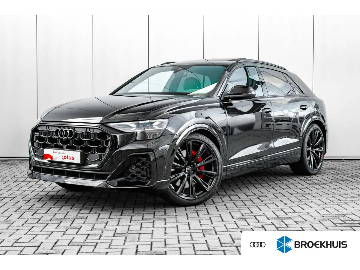 55 TFSI e quattro Pro Line S 394PK | Trekhaak | 4-wielsturing | Panorama Dak | B&O | Nachtzicht | 360 Camera | Sfeerverlichting