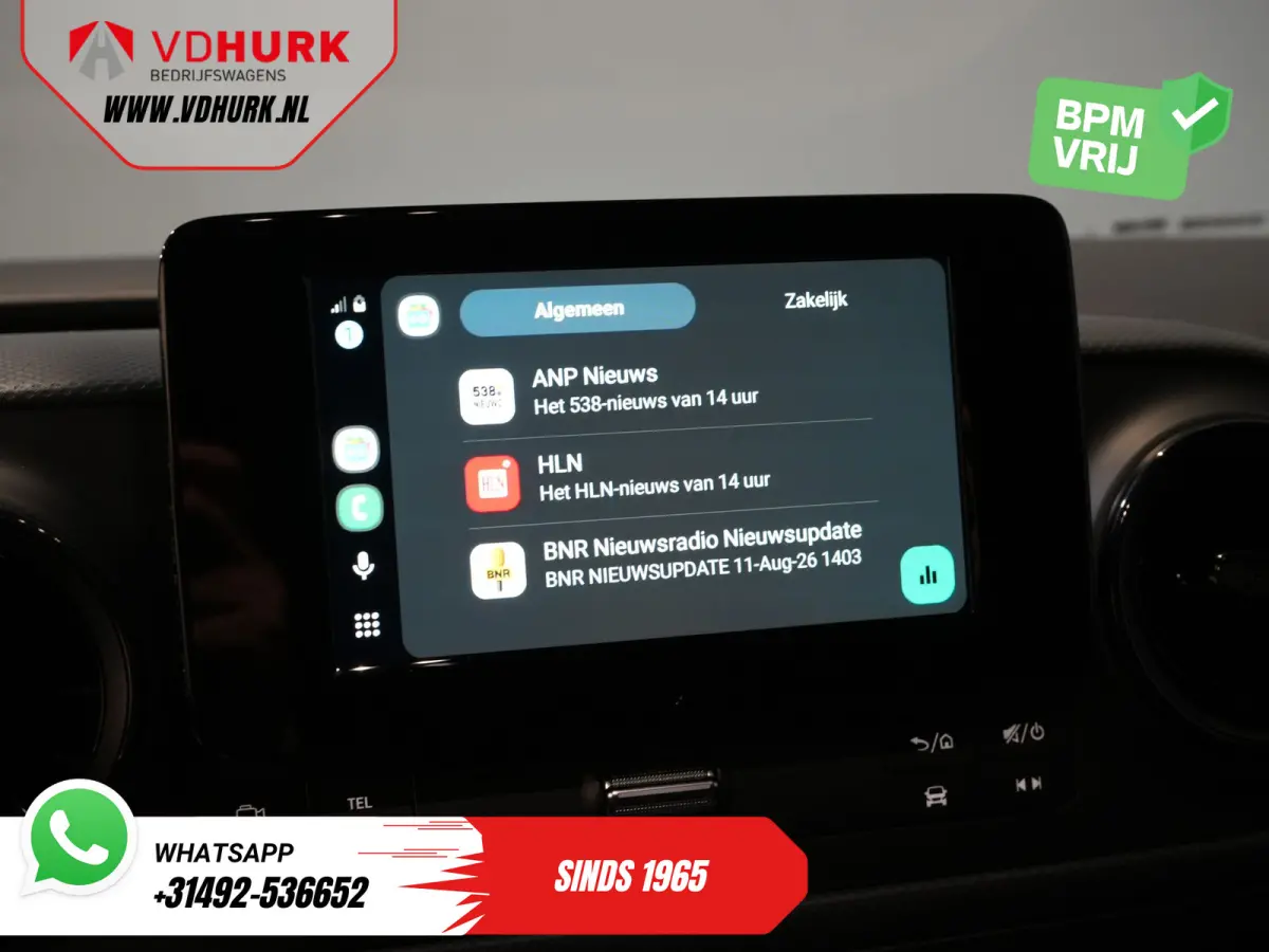 112 CDI Aut. LED/ Stoelverw./ Keyless/ Carplay/ Navi/ Climate/ Camera/ LMV/ Trekhaak