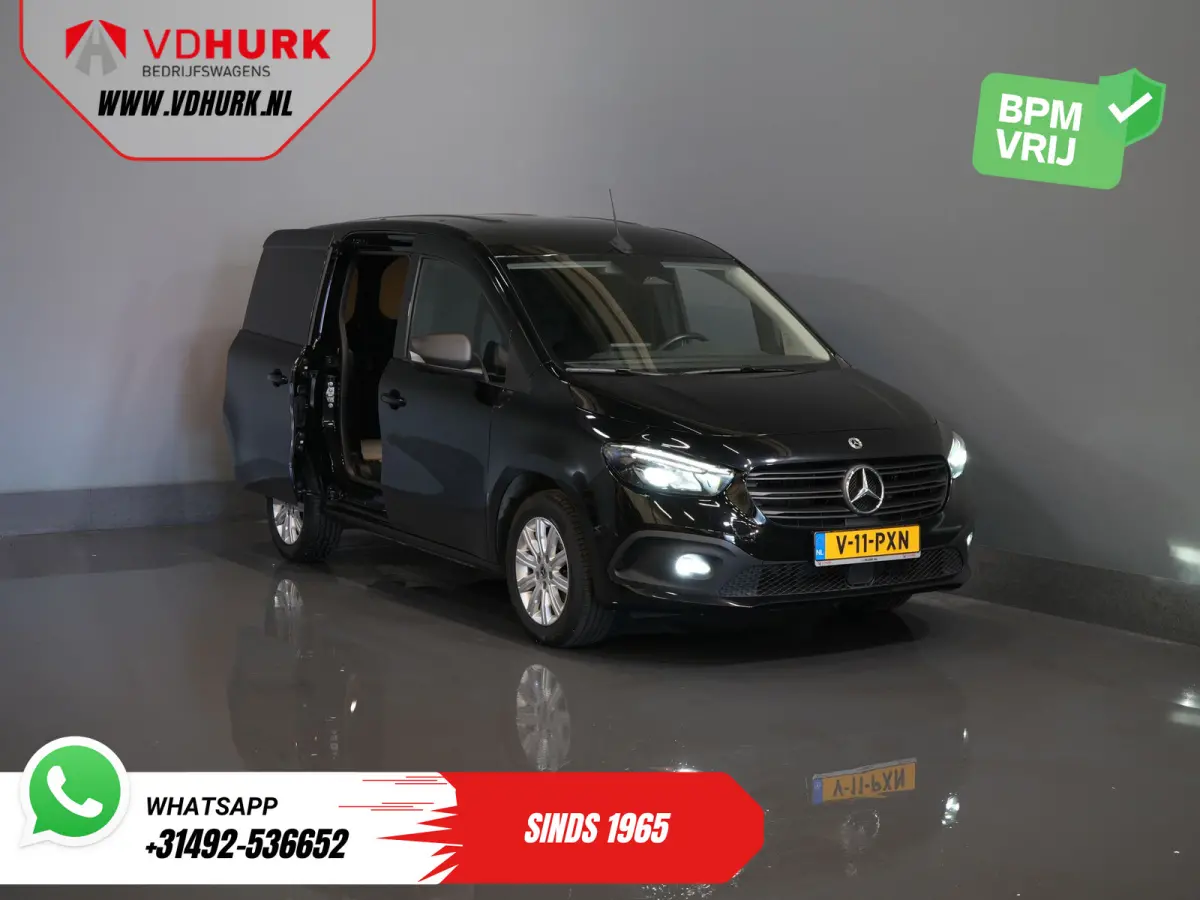 112 CDI Aut. LED/ Stoelverw./ Keyless/ Carplay/ Navi/ Climate/ Camera/ LMV/ Trekhaak