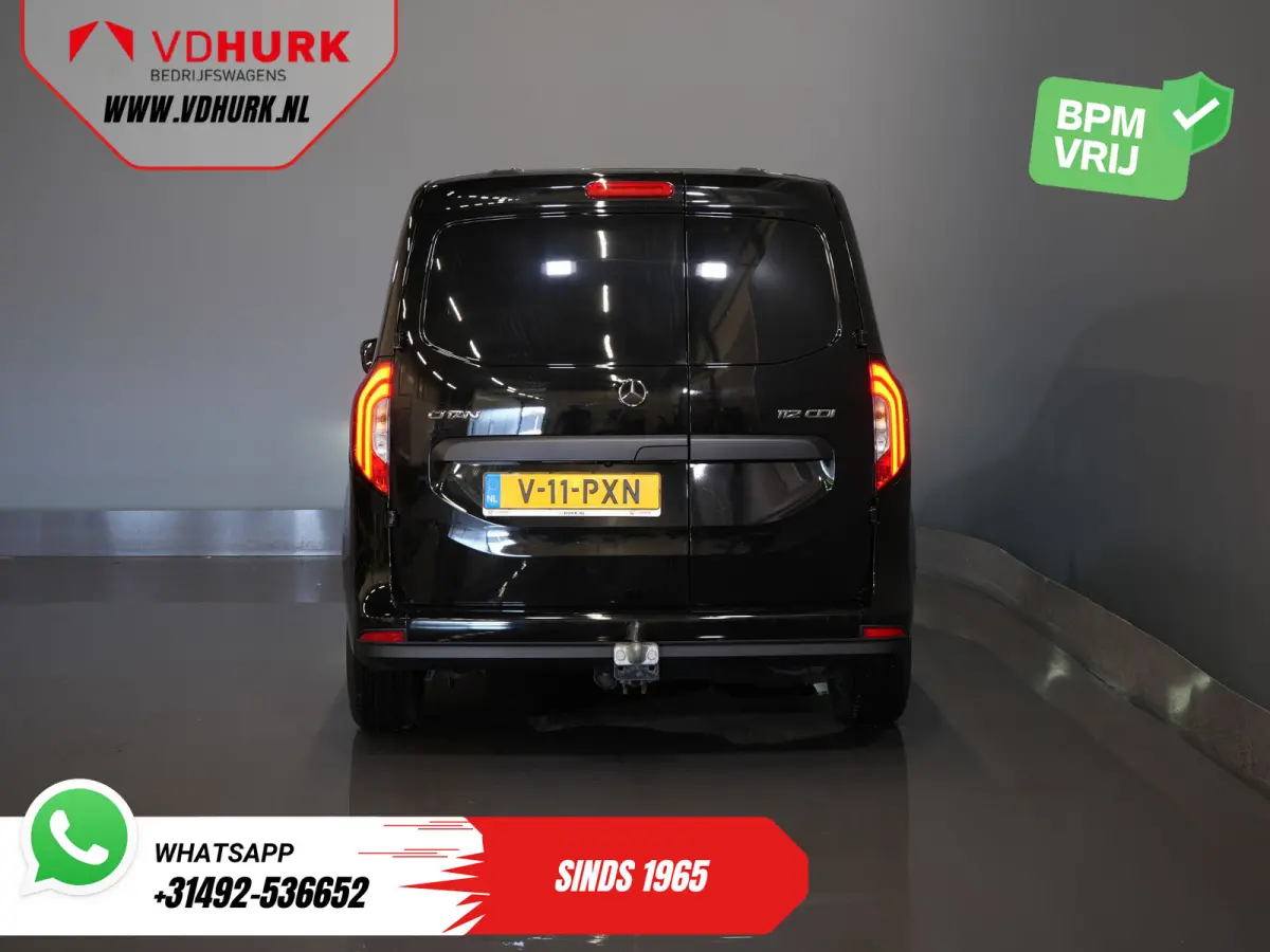 112 CDI Aut. LED/ Stoelverw./ Keyless/ Carplay/ Navi/ Climate/ Camera/ LMV/ Trekhaak