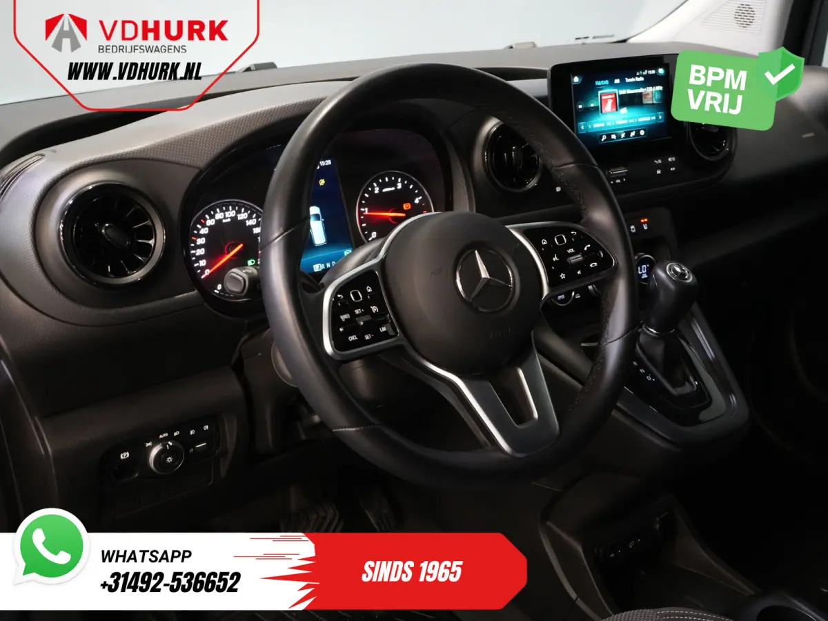 112 CDI Aut. LED/ Stoelverw./ Keyless/ Carplay/ Navi/ Climate/ Camera/ LMV/ Trekhaak