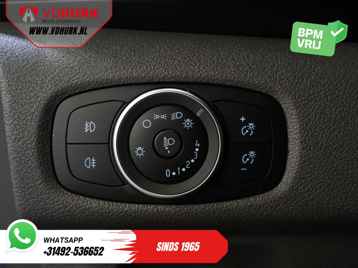 2.0 TDCI 170 pk Aut. L2 DC Dubbel Cabine 2xSchuifdeur/ Carplay/ Stoelverw./ Navi/ Airco/ Camera/ Cruise/ 16”LMV/ PDC/ Trekhaak