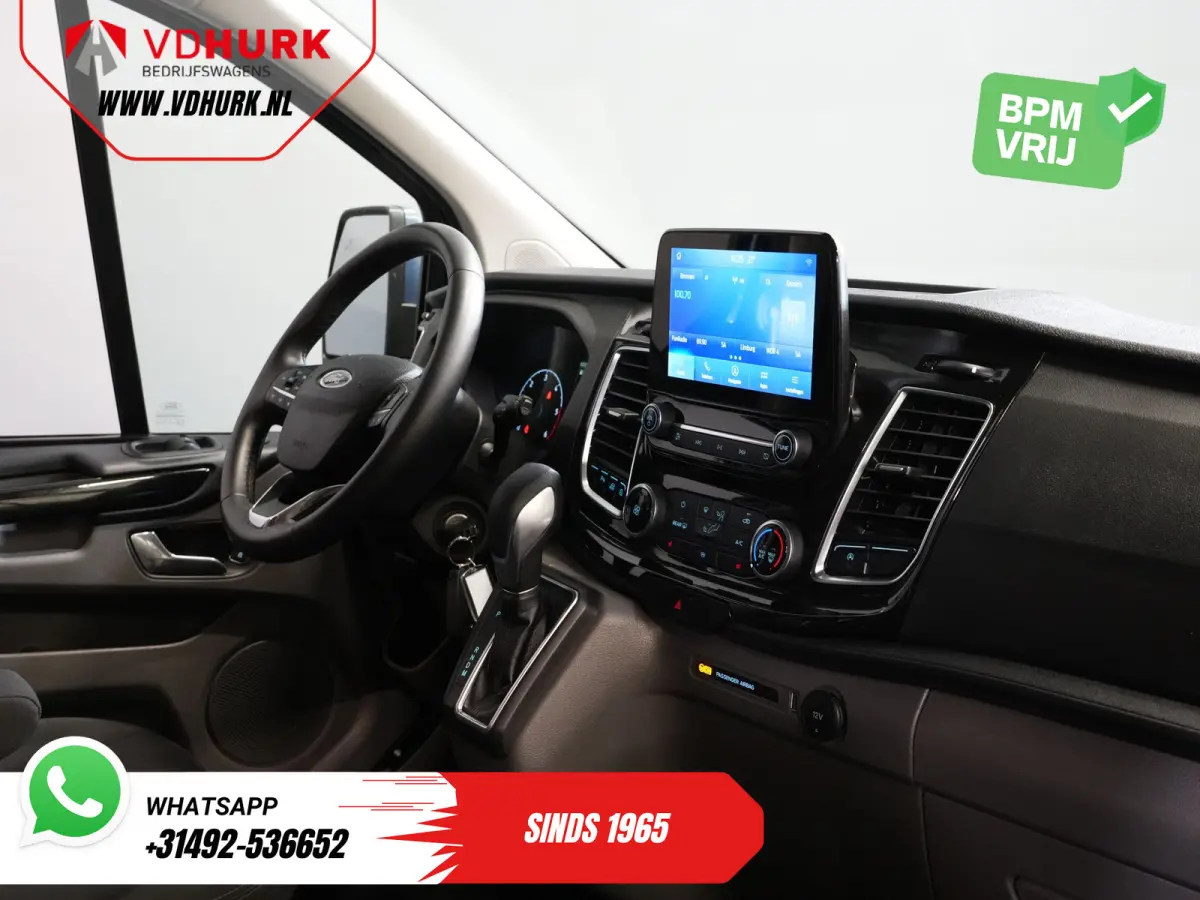 2.0 TDCI 170 pk Aut. L2 DC Dubbel Cabine 2xSchuifdeur/ Carplay/ Stoelverw./ Navi/ Airco/ Camera/ Cruise/ 16”LMV/ PDC/ Trekhaak