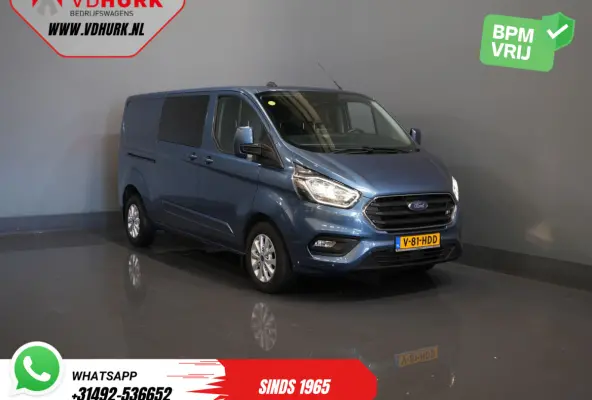 2.0 TDCI 170 pk Aut. L2 DC Dubbel Cabine 2xSchuifdeur/ Carplay/ Stoelverw./ Navi/ Airco/ Camera/ Cruise/ 16”LMV/ PDC/ Trekhaak