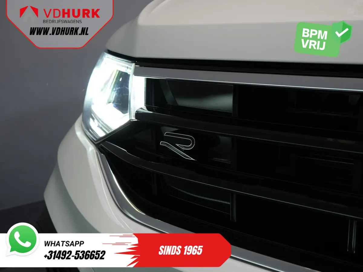 1.4 TSI eHybrid R-Line (DEMO) Pano/ IQ-Light/ Head-Up/ Elek.Trekhaak/ Elek.Klep/ Adapt.Cruise/ Parelmoer/ Stoelverw./ Climate/ Carplay/ Navi