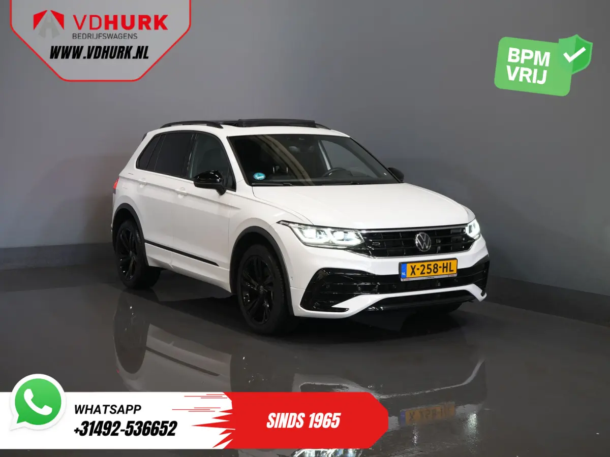 1.4 TSI eHybrid R-Line (DEMO) Pano/ IQ-Light/ Head-Up/ Elek.Trekhaak/ Elek.Klep/ Adapt.Cruise/ Parelmoer/ Stoelverw./ Climate/ Carplay/ Navi