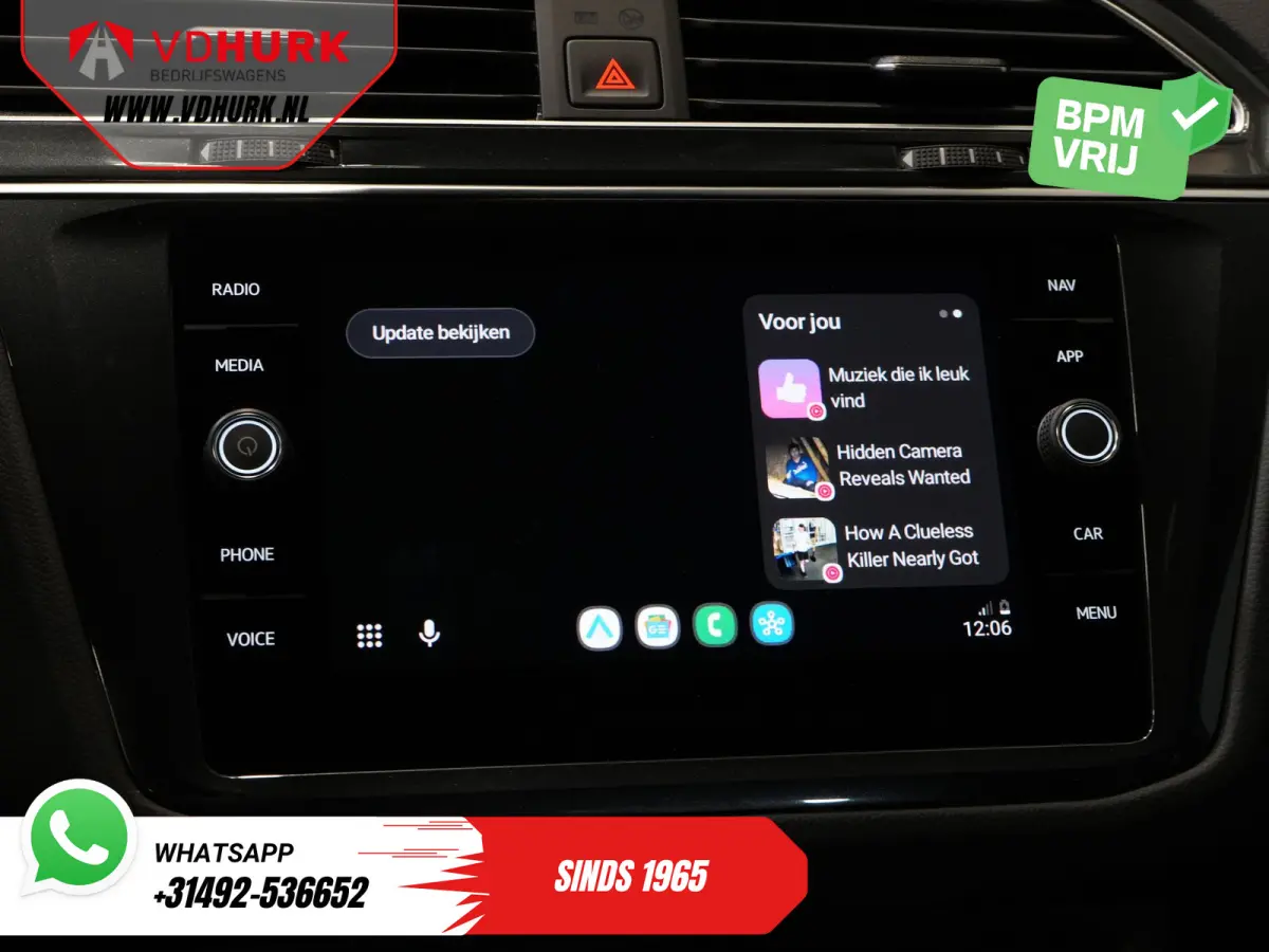 1.4 TSI eHybrid R-Line (DEMO) Pano/ IQ-Light/ Head-Up/ Elek.Trekhaak/ Elek.Klep/ Adapt.Cruise/ Parelmoer/ Stoelverw./ Climate/ Carplay/ Navi