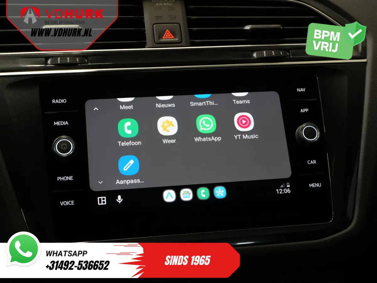 1.4 TSI eHybrid R-Line (DEMO) Pano/ IQ-Light/ Head-Up/ Elek.Trekhaak/ Elek.Klep/ Adapt.Cruise/ Parelmoer/ Stoelverw./ Climate/ Carplay/ Navi