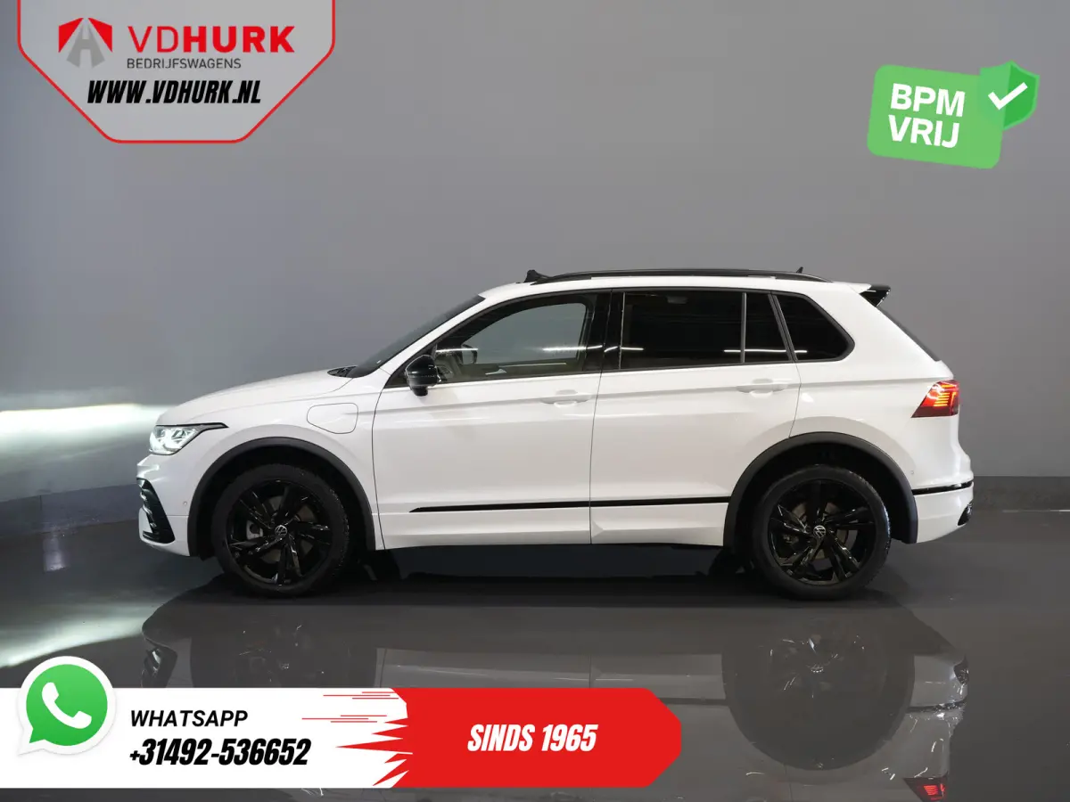 1.4 TSI eHybrid R-Line (DEMO) Pano/ IQ-Light/ Head-Up/ Elek.Trekhaak/ Elek.Klep/ Adapt.Cruise/ Parelmoer/ Stoelverw./ Climate/ Carplay/ Navi